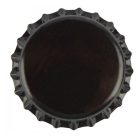 Kronkorken 26mm für Bierflaschen - schwarz