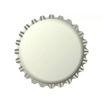 Kronkorken 26mm für Bierflaschen - weiẞ