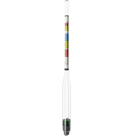 Hydrometer (Bierwürzespindel) SG:0,090-0,125 Brix: 0-35